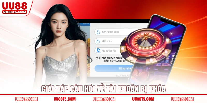 Giải đáp câu hỏi về tài khoản bị khóa