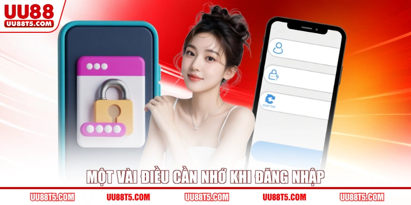 Một vài điều cần nhớ khi đăng nhập
